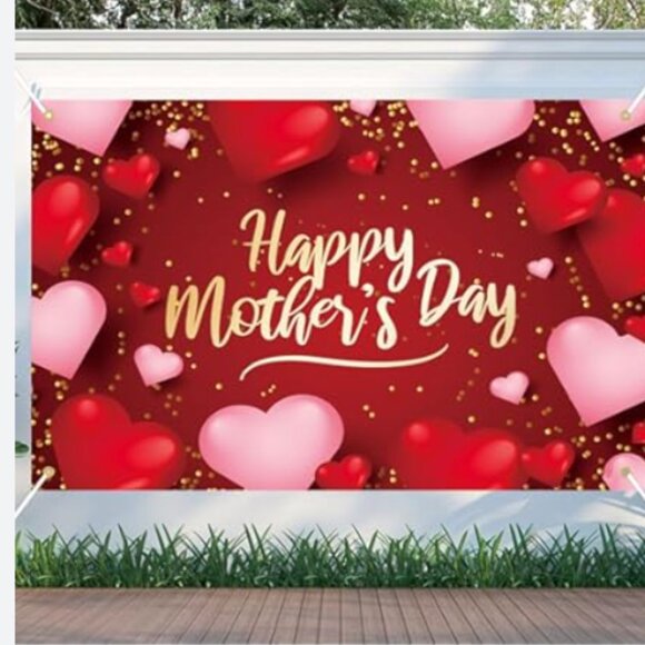 Happy Mother’s Day Banner Extra Large 7x5 ft - Picture 1 of 3